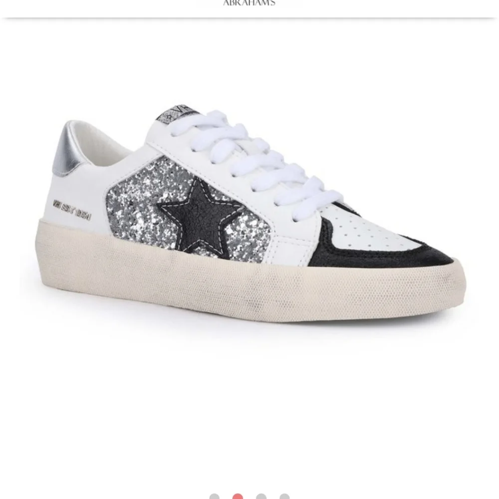 Vintage Havana White and Silver Sneakers Like New - Picture 17 of 17